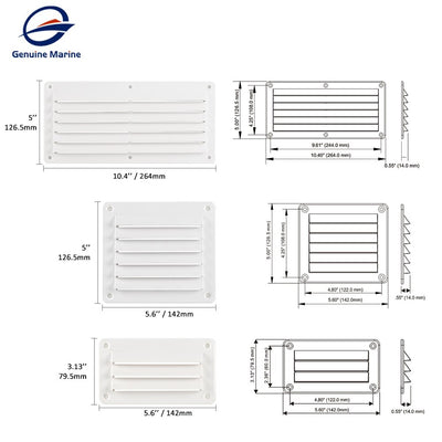 Waterproof RV Louver Exhaust Fan