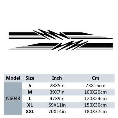 Caravan Side Door Body Decal Set