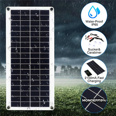 Efficient 300W Flexible Solar Panel