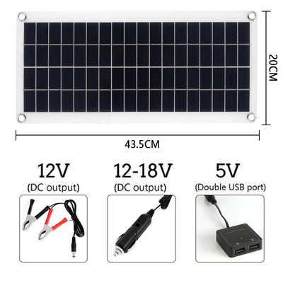 Efficient 300W Flexible Solar Panel