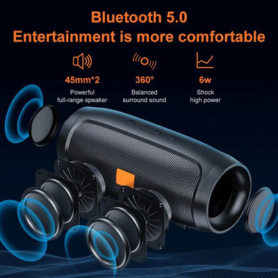 Dual-Speaker Bluetooth Stereo